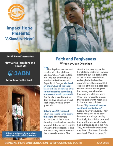 Impact Hope | Bringing Hope and Education to Refugee Youth in Rwanda